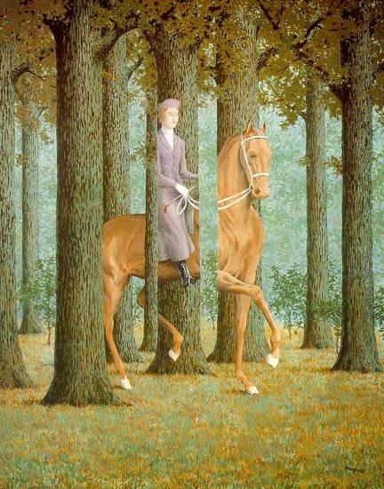 RENE MAGRITTE-The Blank Check
